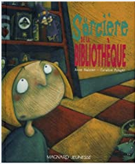 La sorcière de la bibliothèque - Click to enlarge picture.