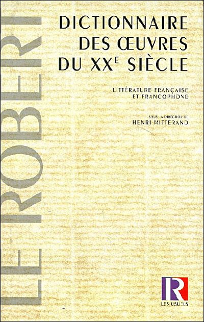 Dictionnaire des oeuvres du XXe siècle - Click to enlarge picture.