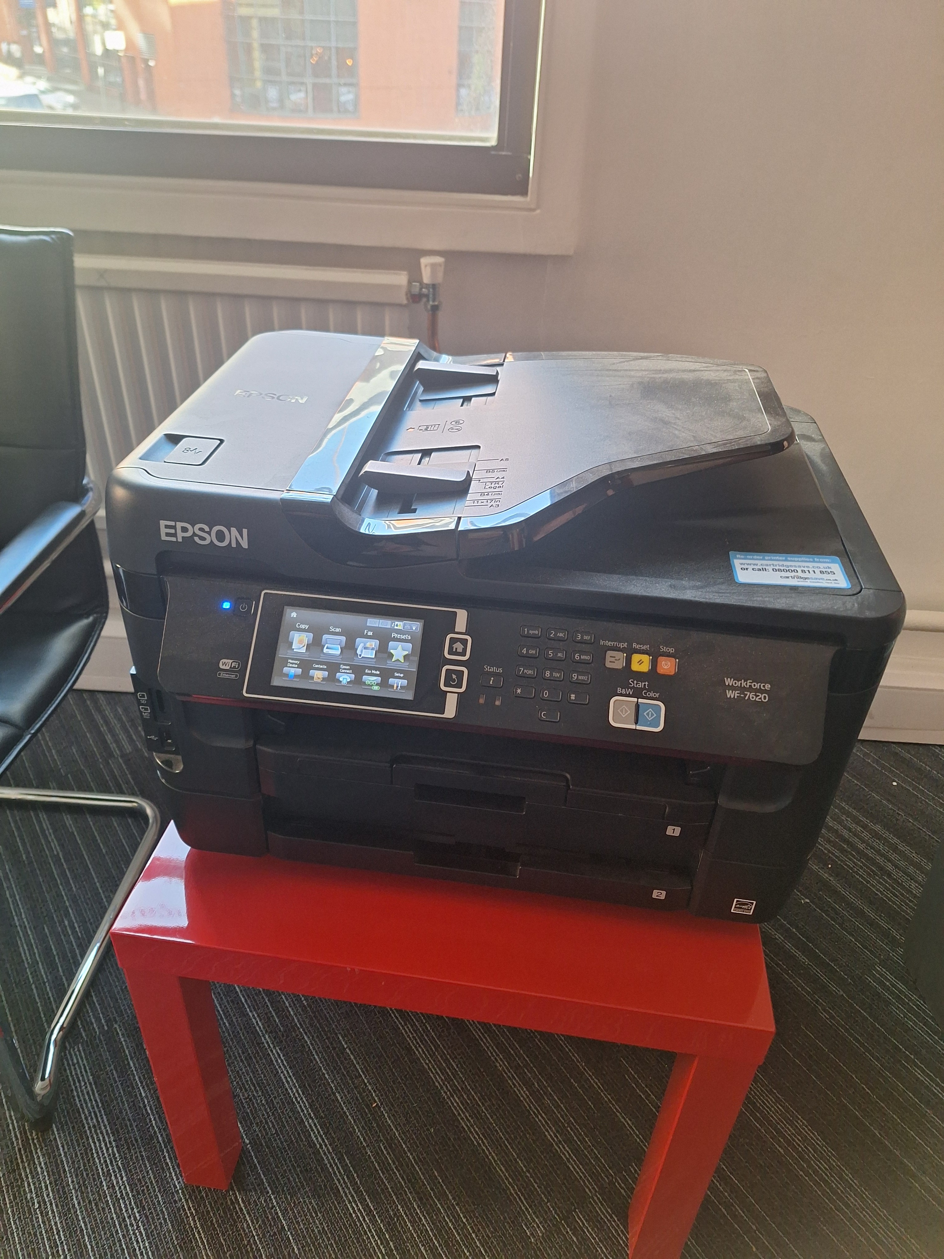 Functional EPSON Printer with Cartridges
