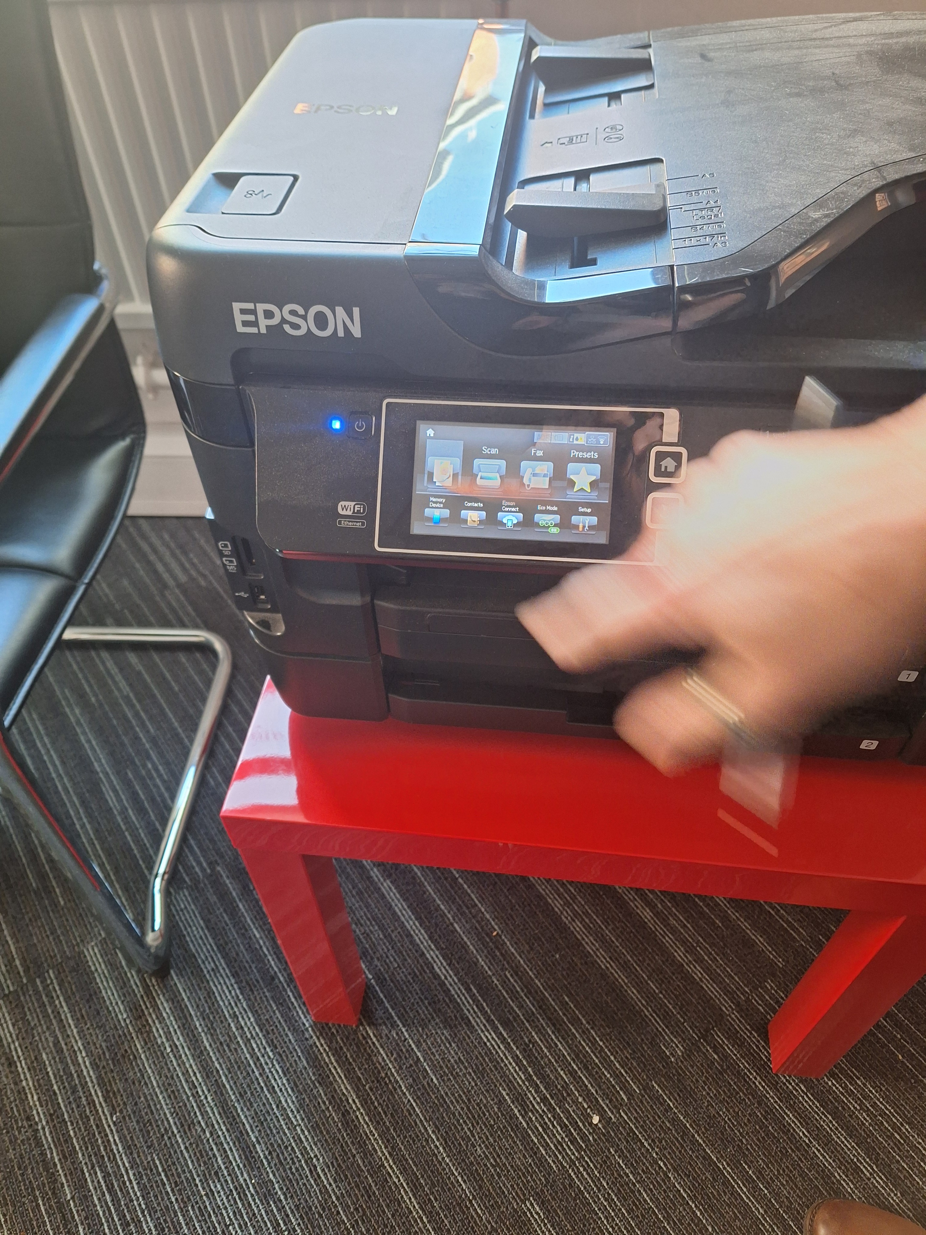 Functional EPSON Printer with Cartridges