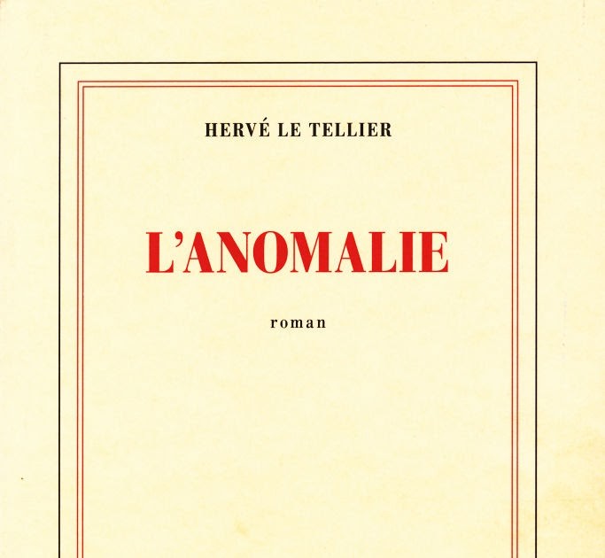 L'Anomalie