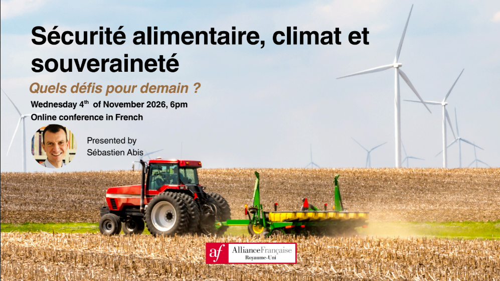 Sécurité alimentaire, climat et souveraineté
